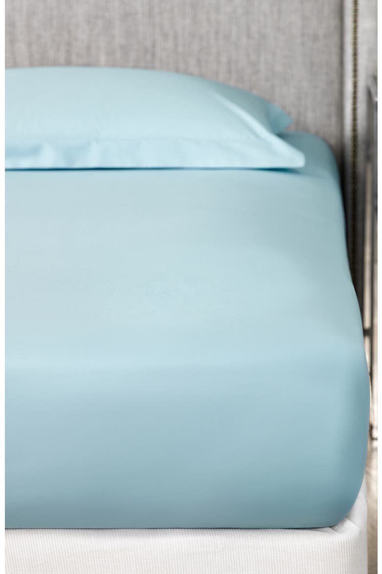 Royal Flat Sheet, Alternate, color, Sky Blue