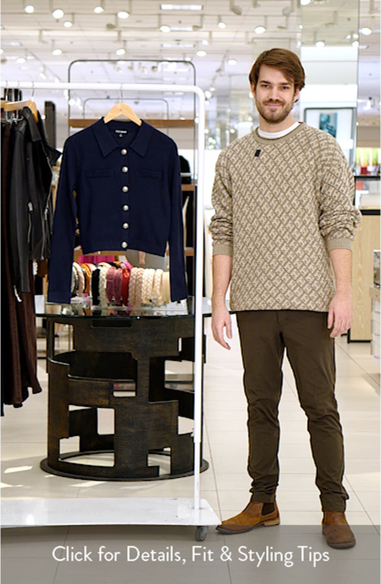 Ayda Collar Rib Cardigan, sales video thumbnail