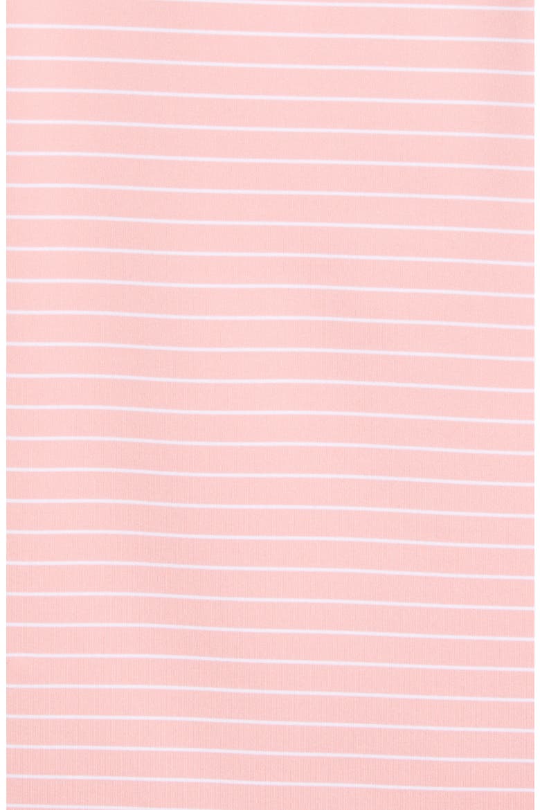 Crafty Stripe Stretch Jersey Polo, Alternate, color, CORAL CRUSH