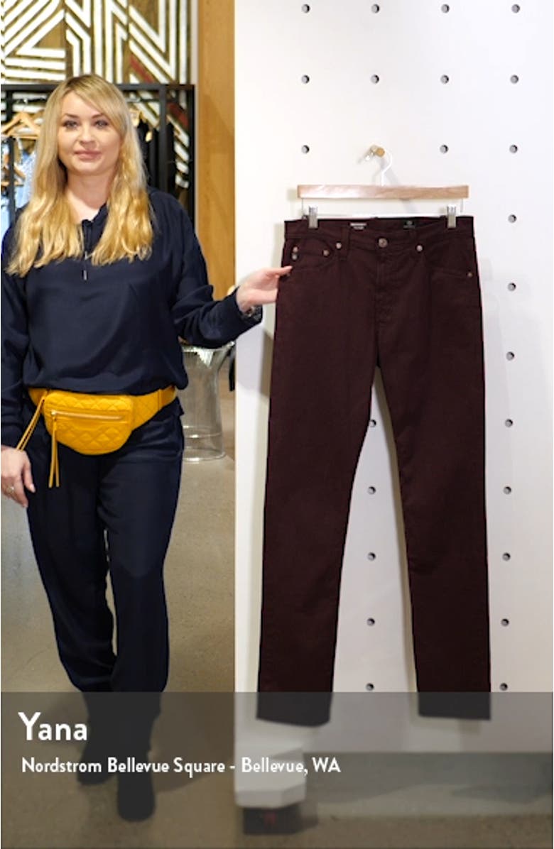 Everett Slim Fit Straight Leg Print Pants, sales video thumbnail