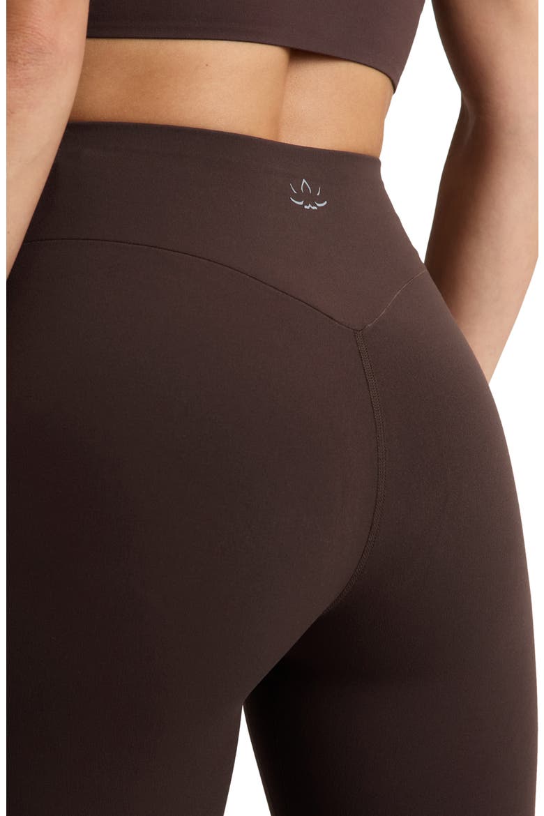 In the Zone High Waist Midi Leggings, Alternate, color, COCOA PLUM