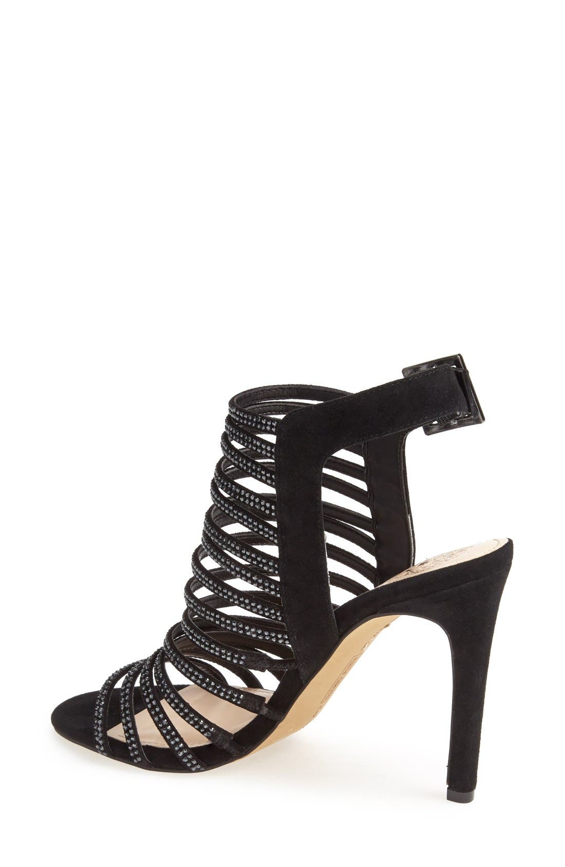 'Kipper' Sandal, Alternate, color, BLACK