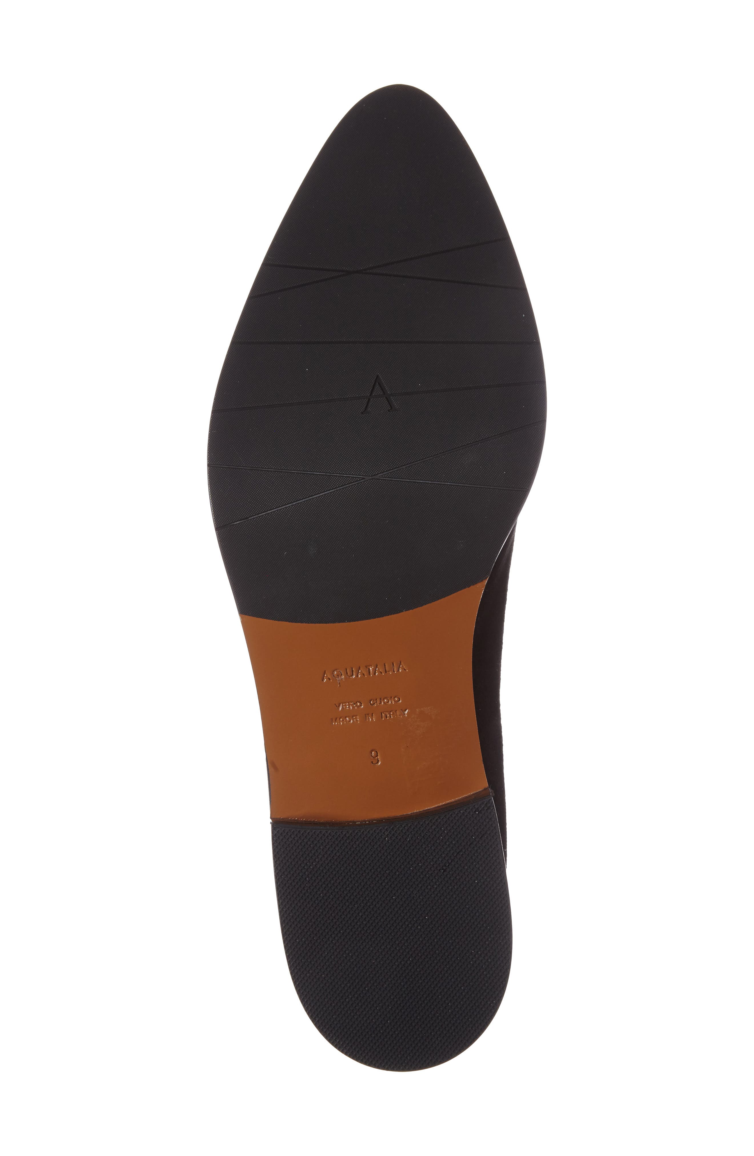 Aquatalia Gaetana Pointy Toe Loafer, Alternate, color, 