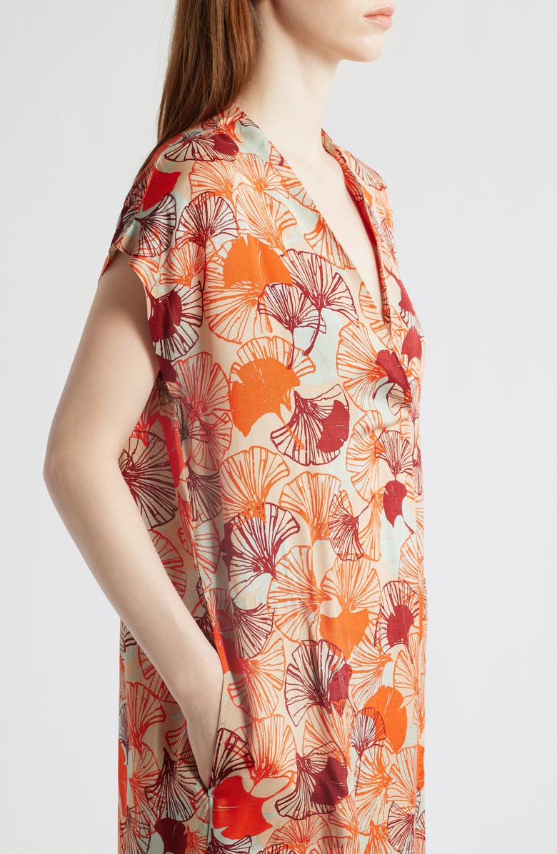 Masai Copenhagen Olivian Print Midi Dress, Alternate, color,