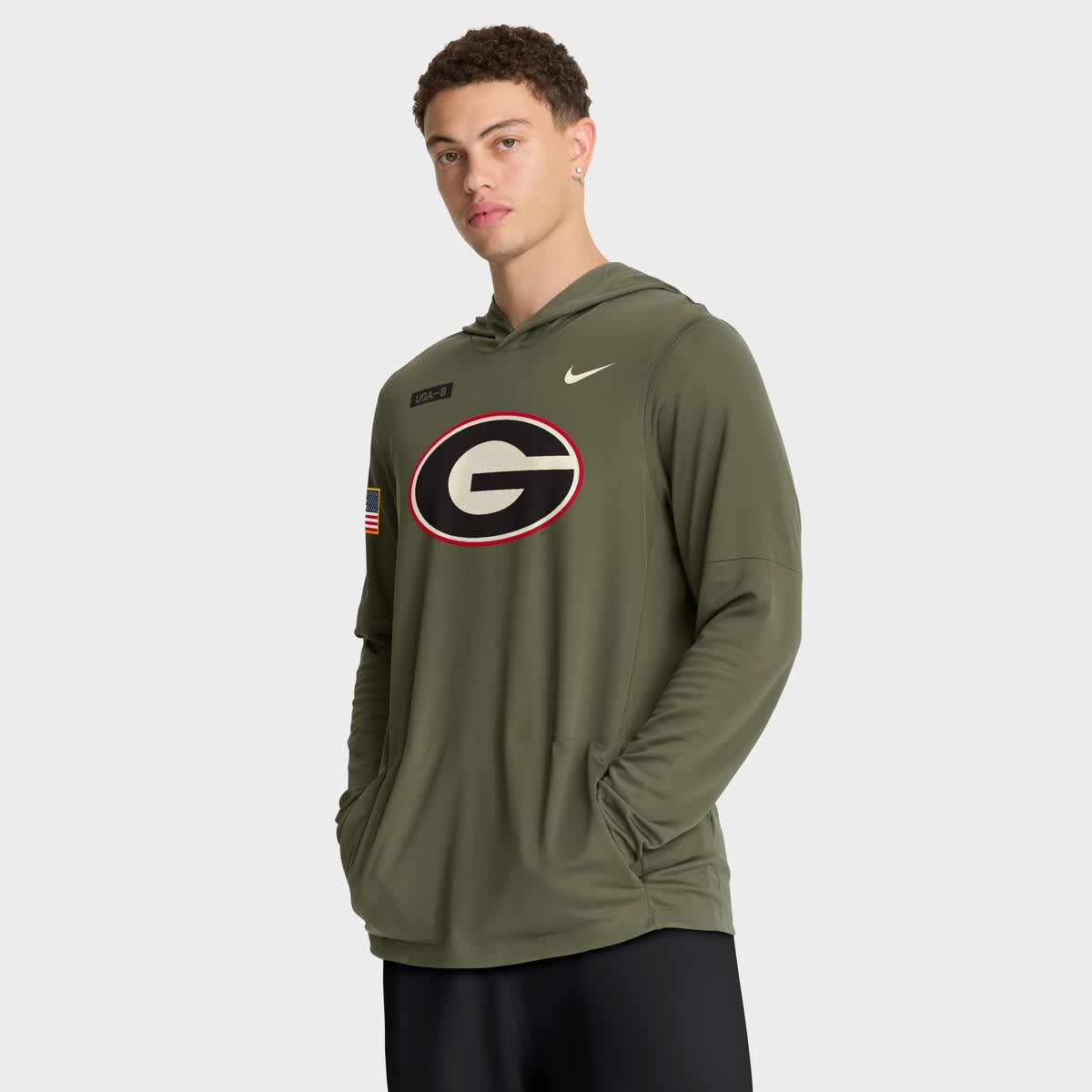 nike dri fit uga shirt