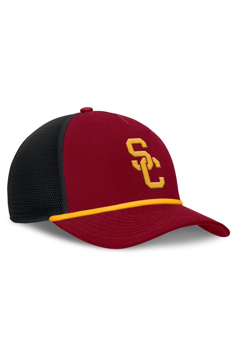 Nike Men's Nike Cardinal USC Trojans Rise Primetime Trucker Adjustable Hat, Alternate, color, Cardinal
