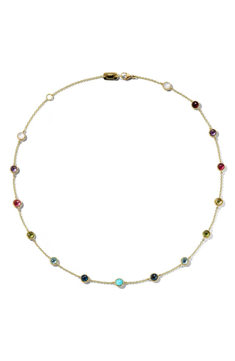 Ippolita Lollipop Station Collar Necklace, Main, color, 