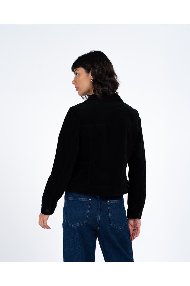 Vera Velvet Jacket, Alternate, color, Black