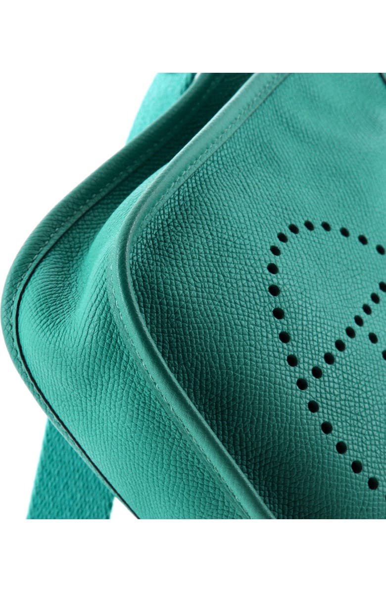 Pre-Owned Hermes Evelyne Bag Gen III Epsom TPM, Alternate, color, Bleu Paon