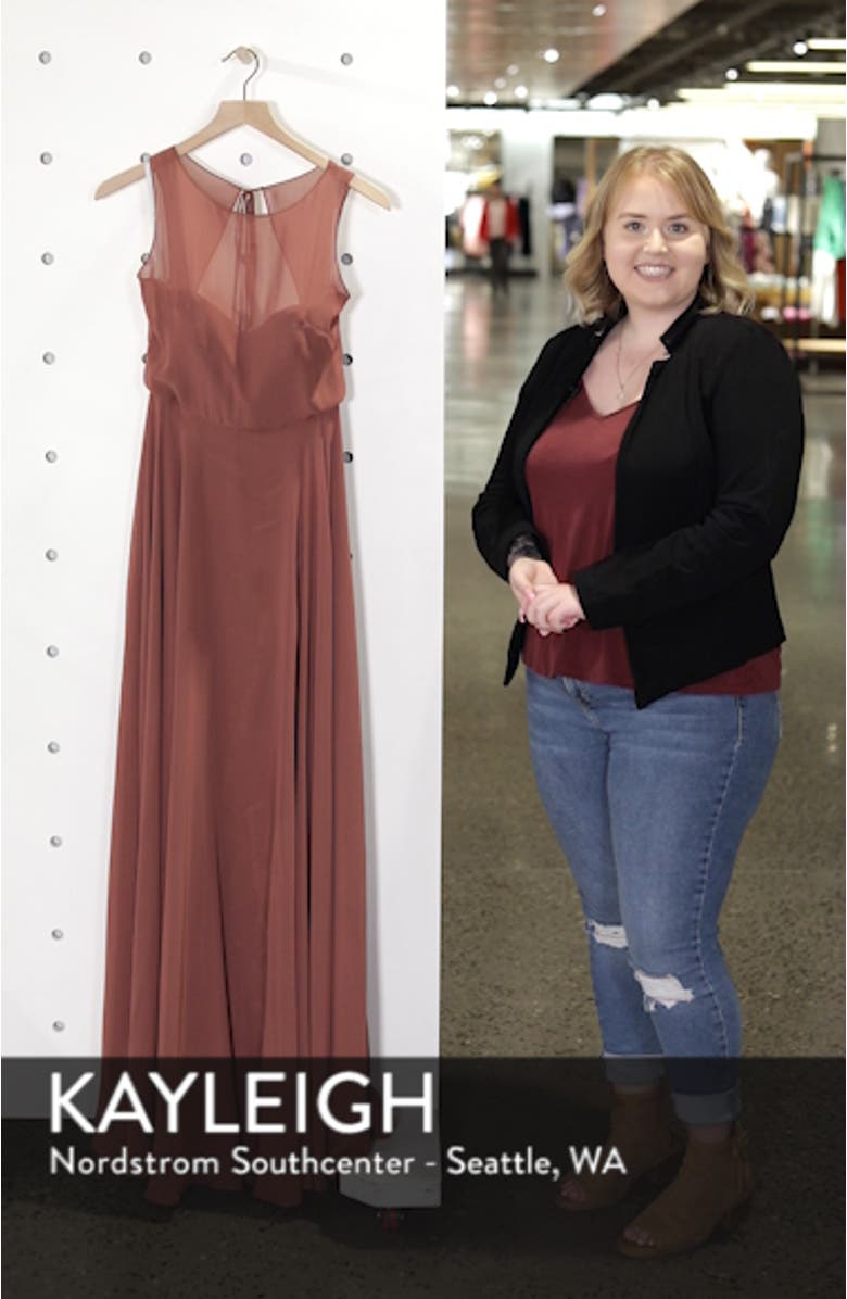 Elizabeth Chiffon Gown, sales video thumbnail