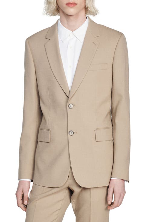 Wool suit jacket