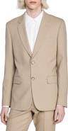 SANDRO Wool suit jacket