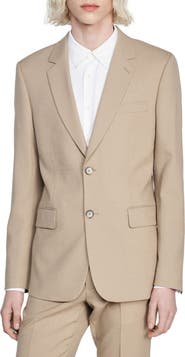 SANDRO Wool suit jacket