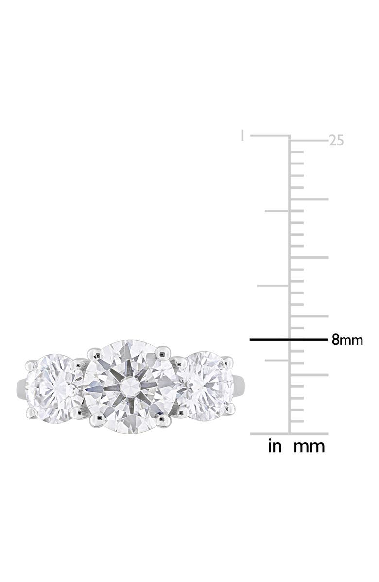 DELMAR Dew Created Moissanite Ring, Alternate, color, Silver