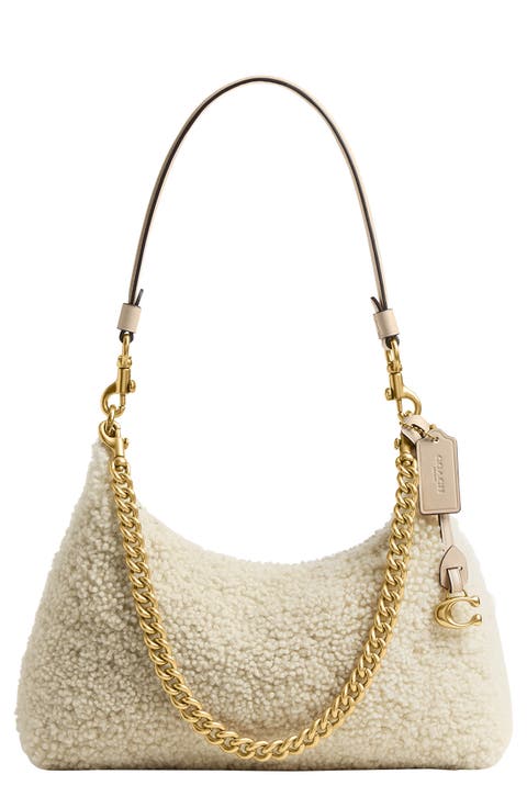 Juliet Genuine Shearling Shoulder Bag