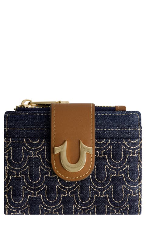 Horseshoe Quilted Small Wallet