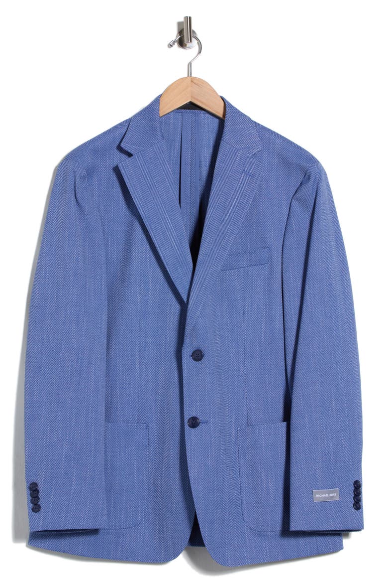 Two-Button Sport Coat, Alternate, color, BLUE