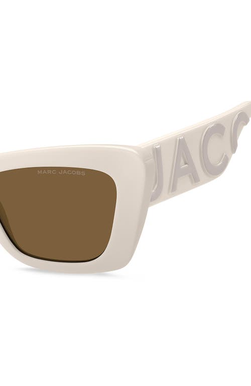 Marc Jacobs 52mm Cat Eye Sunglasses In Neutral