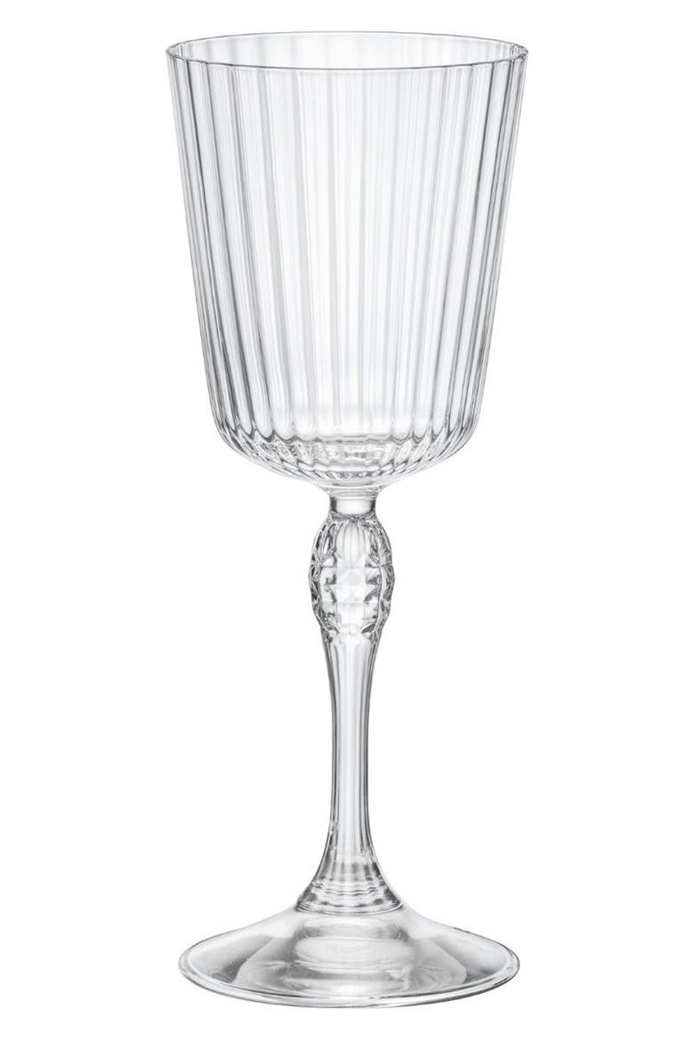 America '20s Set of 4 Cocktail Glasses, Main, color, CLEAR