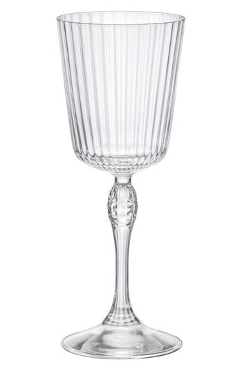 Luigi Bormioli America '20s Set Of 4 Cocktail Glasses In Transparent