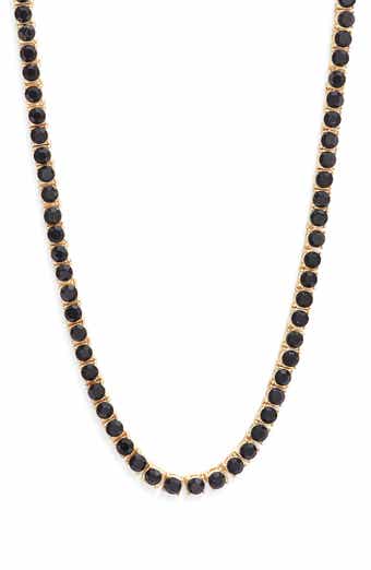 3mm Cubic Zirconia Tennis Necklace