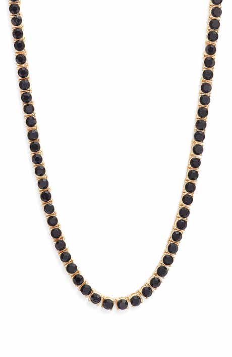 Nordstrom 3mm Cubic Zirconia Tennis Necklace