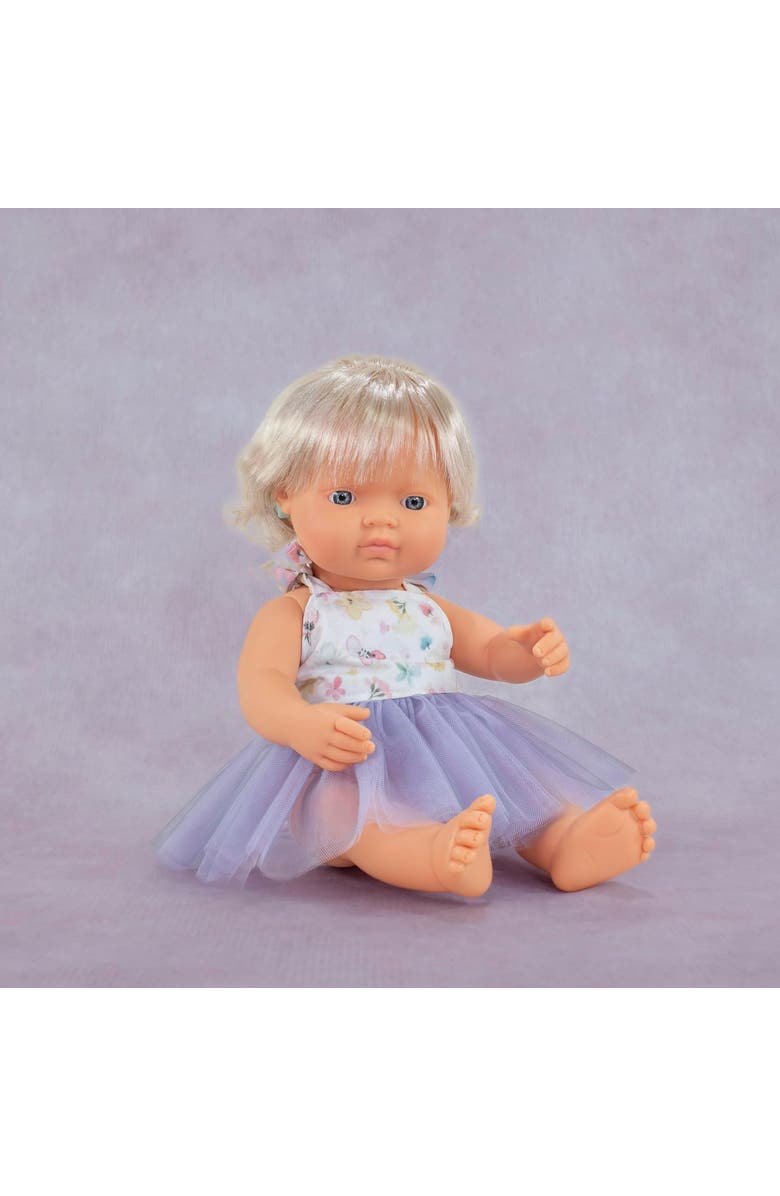 Miniland My Friends and Me Collection Baby Girl Doll with Blonde Hair and Hearing Implant - 15", Alternate, color, Beige