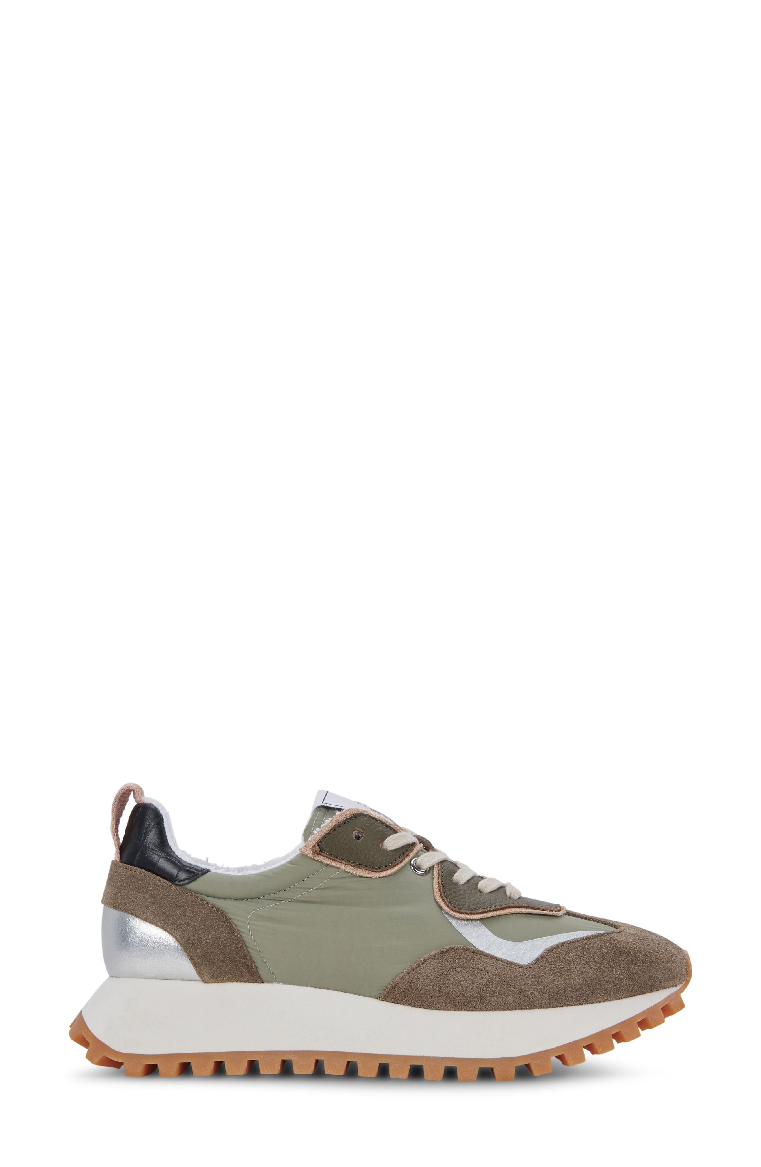 Reubin Sneaker, Alternate, color, ARMY NYLON