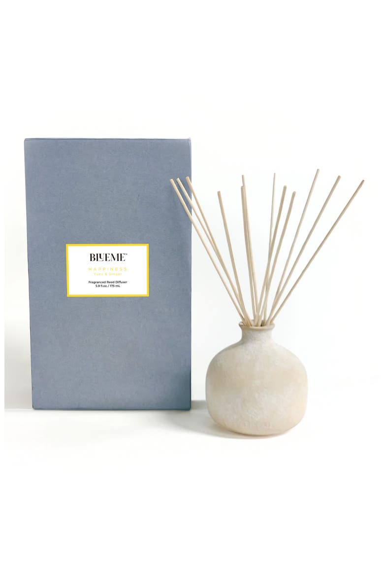 Happiness Small Ceramic Reed Diffuser, Main, color, NO COLOR