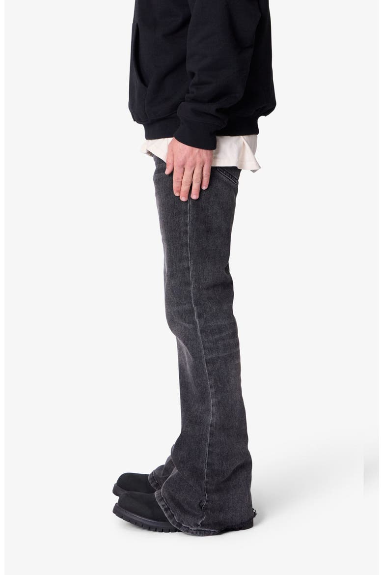 Super Flare Jeans, Alternate, color, VINTAGE BLACK