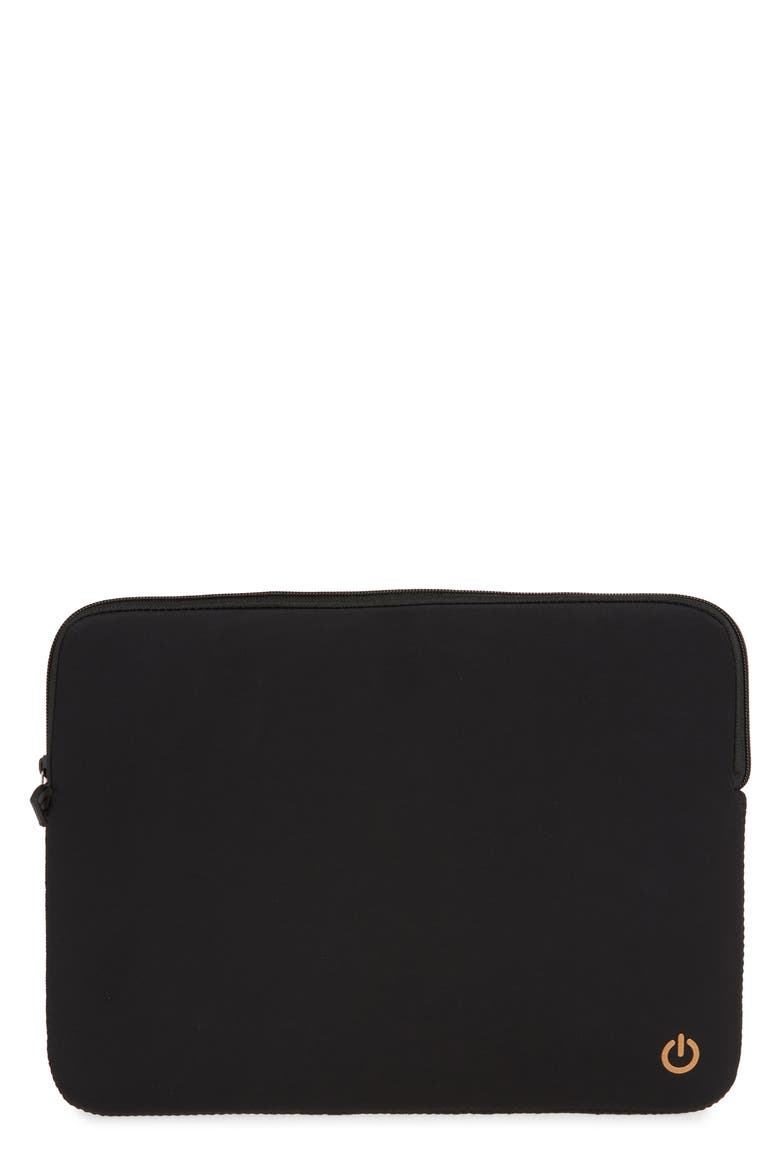 13" Laptop Cover, Main, color, BLACK