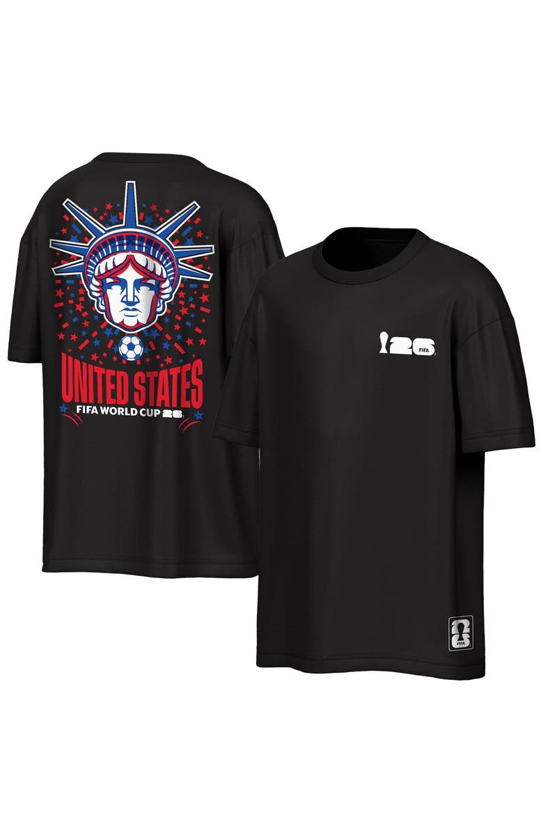 Outerstuff Men's Outerstuff Black FIFA World Cup 2026 Rally Oversized T-Shirt, Main, color, Black