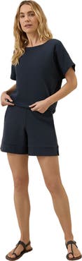 Pact Organic Cotton Airplane Pull On Short