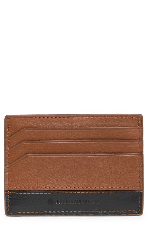 Two-Tone Weekend Leather Cardholder