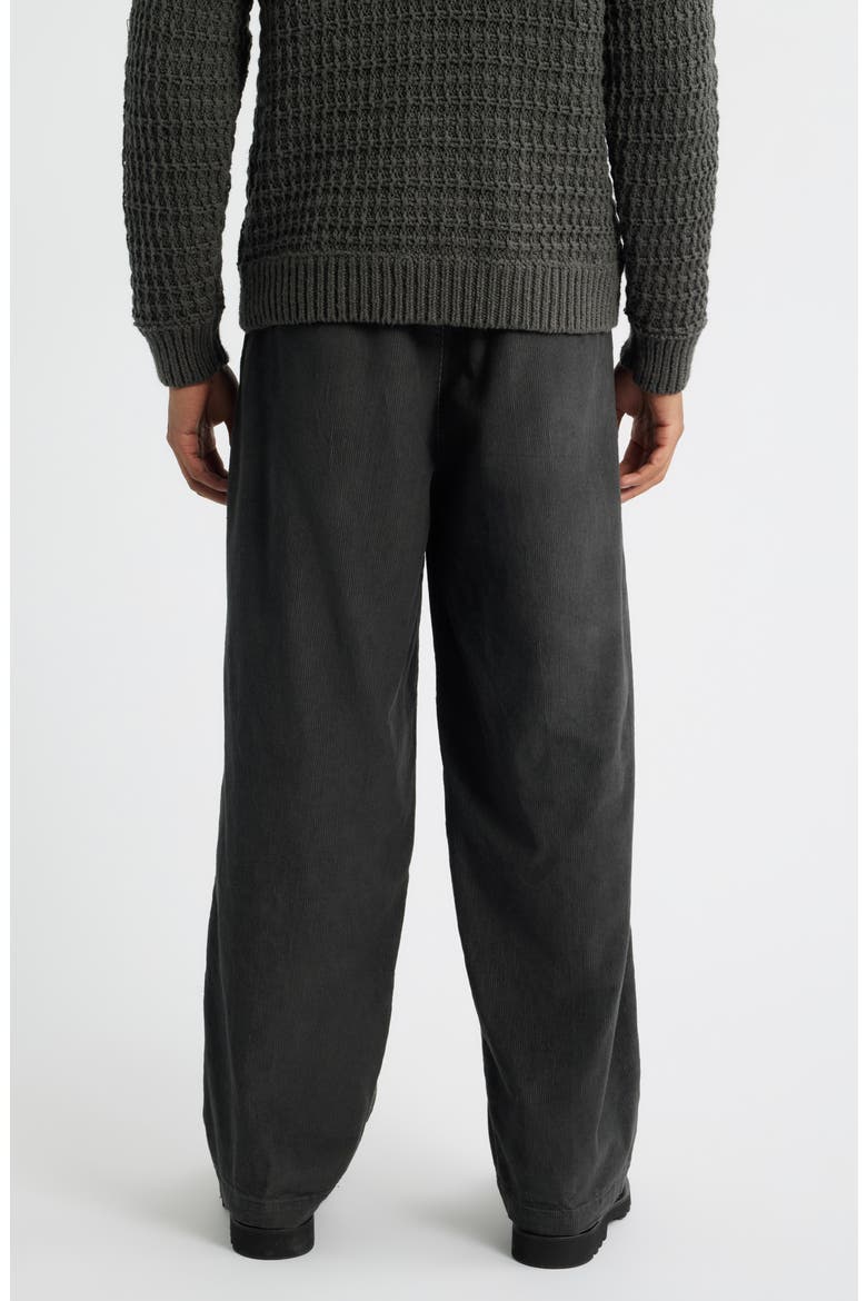 Dean Faded Wash Cotton Corduroy Pants, Alternate, color, BLACK FADED WASH