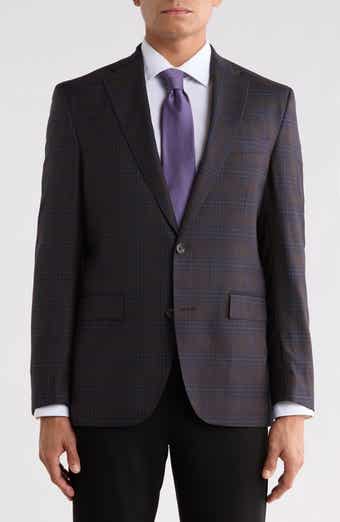 Elex Plaid Wool Sport Coat