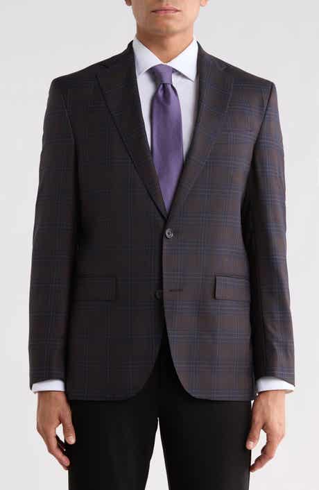 Elex Plaid Wool Sport Coat