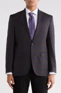 Jack Victor Elex Plaid Wool Sport Coat