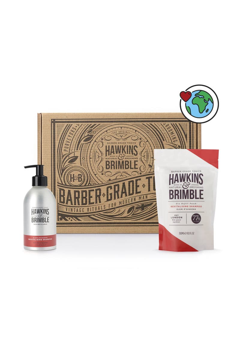 Hawkins & Brimble Revitalising Shampoo Duo, Main, color, NO COLOR