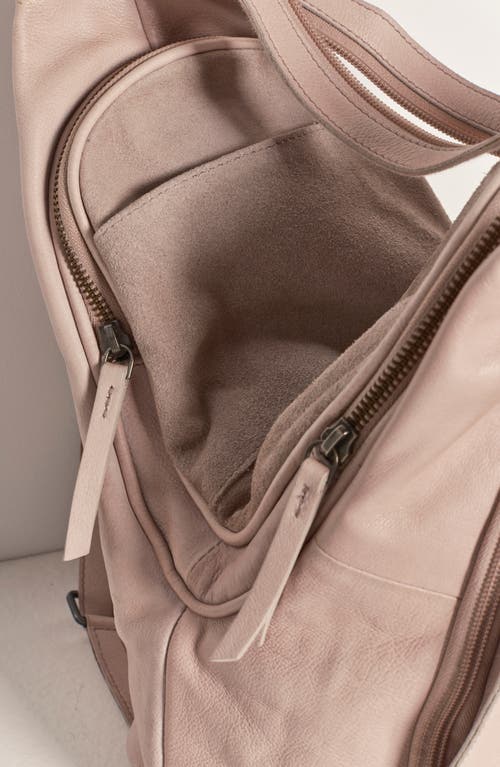 Free People We The Free Soho Convertible Leather Backpack In Fog