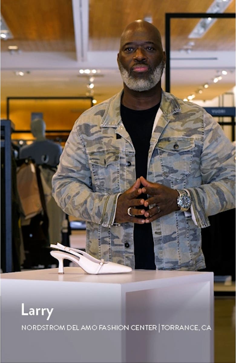 Kate Slingback Pump, sales video thumbnail