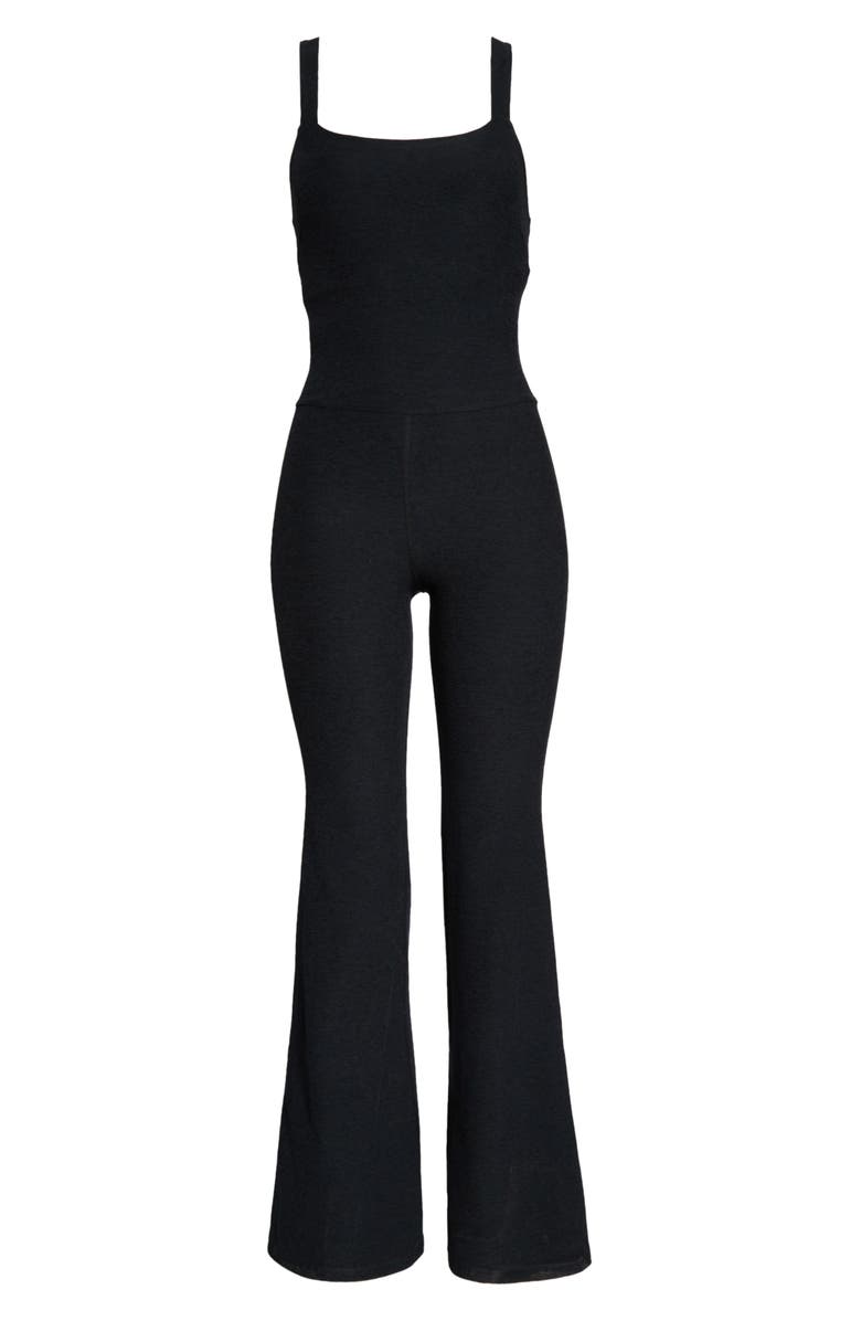 Beyond Yoga Hit the Scene Space Dye Flare Jumpsuit, Alternate, color,
