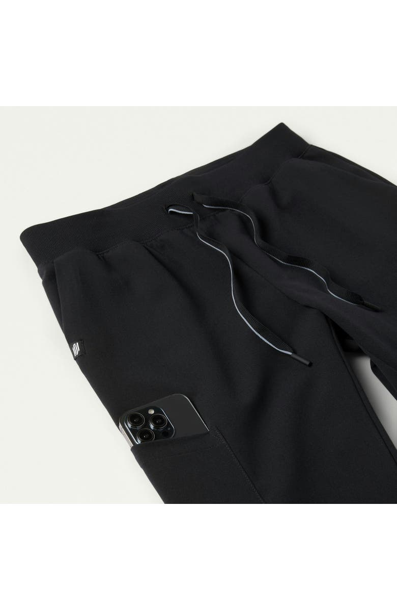 JAANUU Silex Women's 6-Pocket Slim Mid-Rise Scrub Jogger, Alternate, color, Black