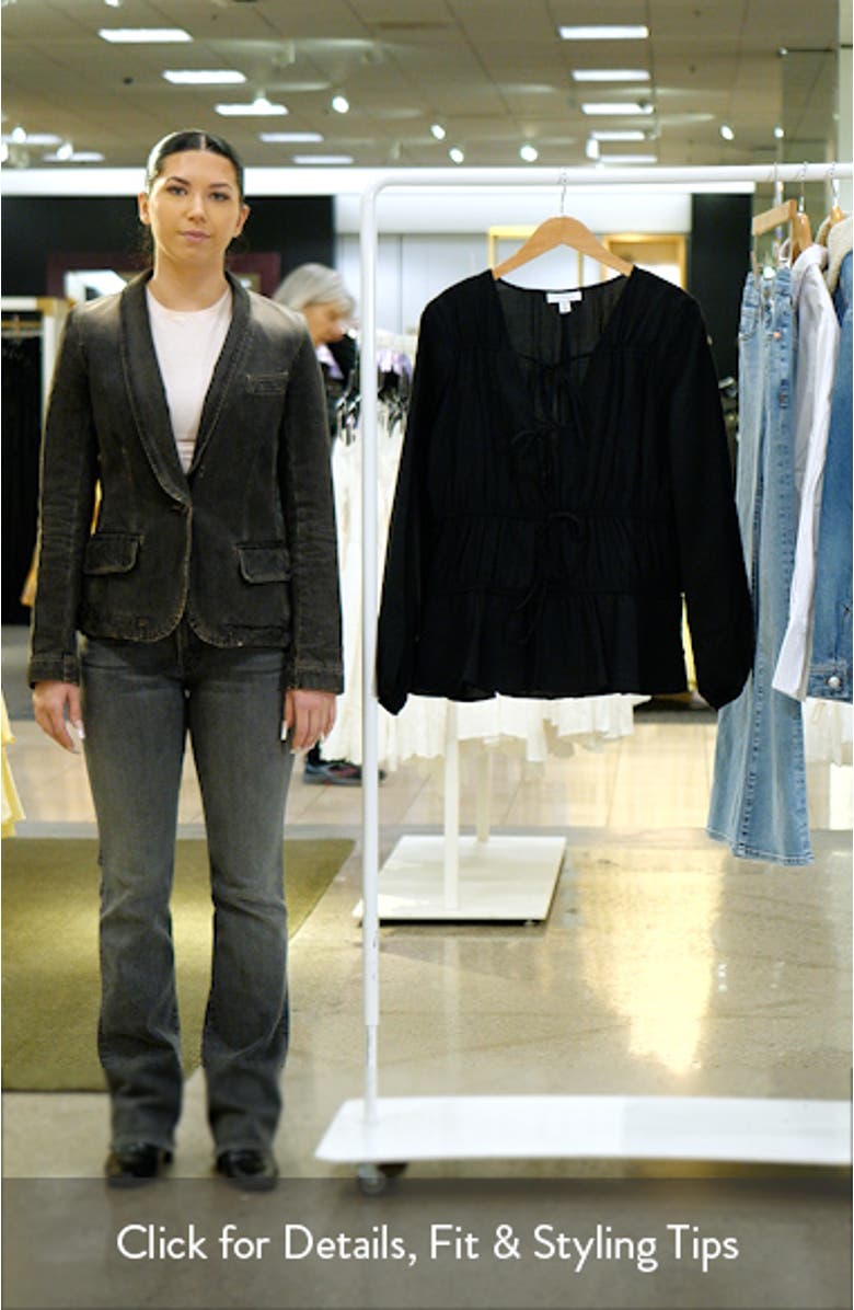 Tie Front Top