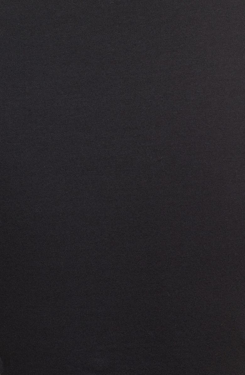 KENDALL + KYLIE Side Cutout Mock Neck Tee, Alternate, color,