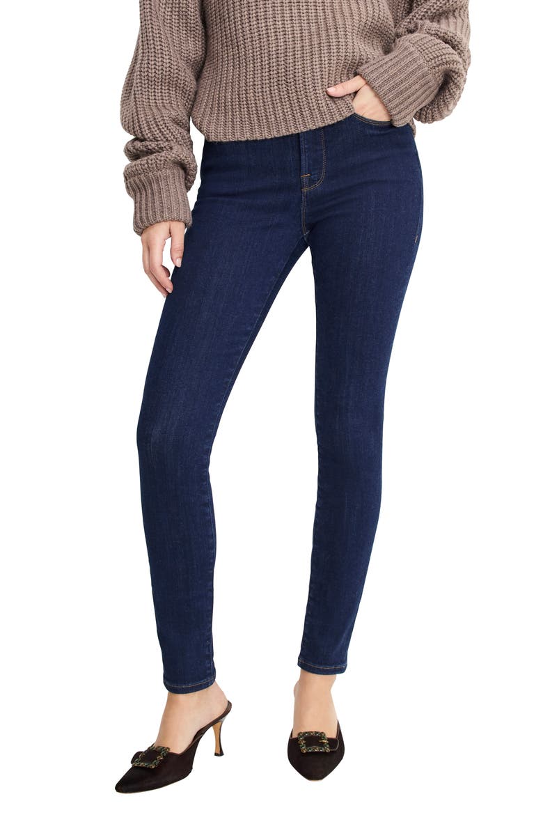 Good Legs High Waist Skinny Jeans, Main, color, INDIGO1153