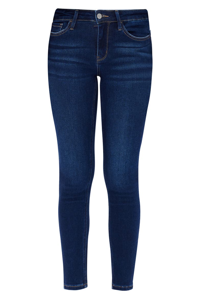 Ankle Skinny Jeans, Alternate, color, DARK BLUE