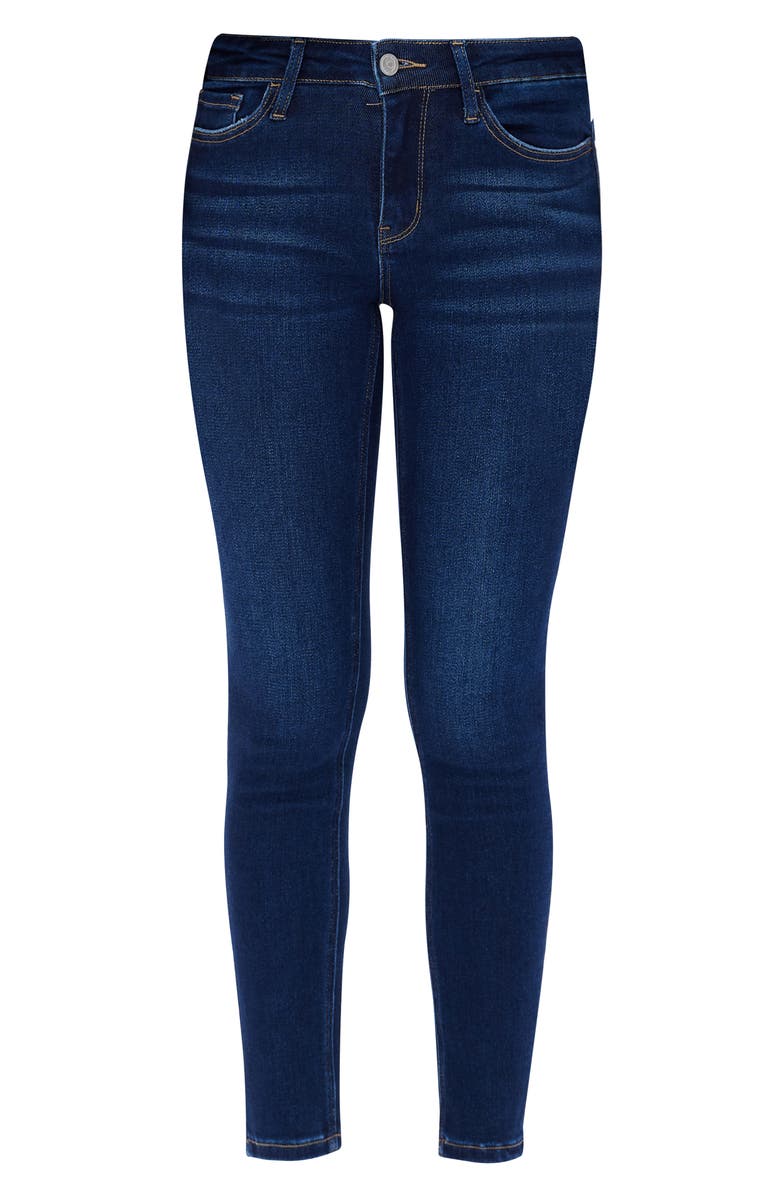 Bayeas Ankle Skinny Jeans, Alternate, color, Dark Blue