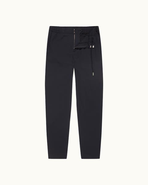 Cornell Seersucker Tailored-Fit Trousers