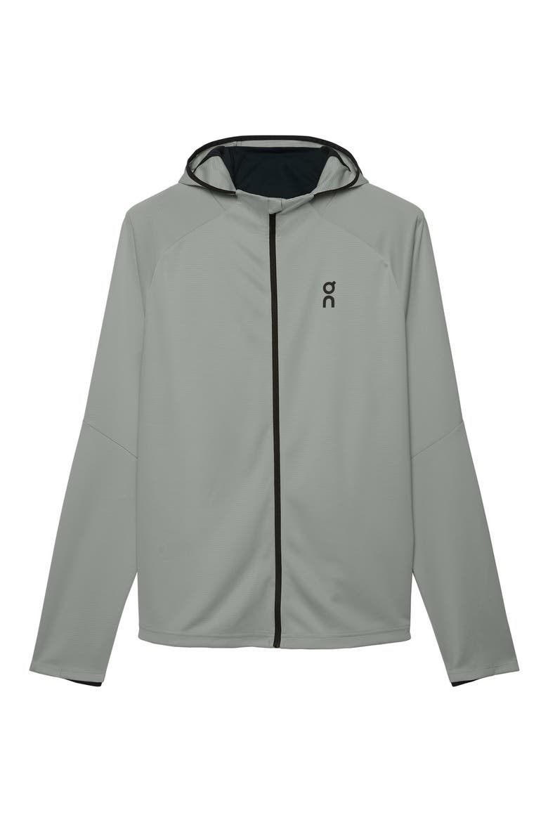 Climate Zip Hoodie, Alternate, color, TIN